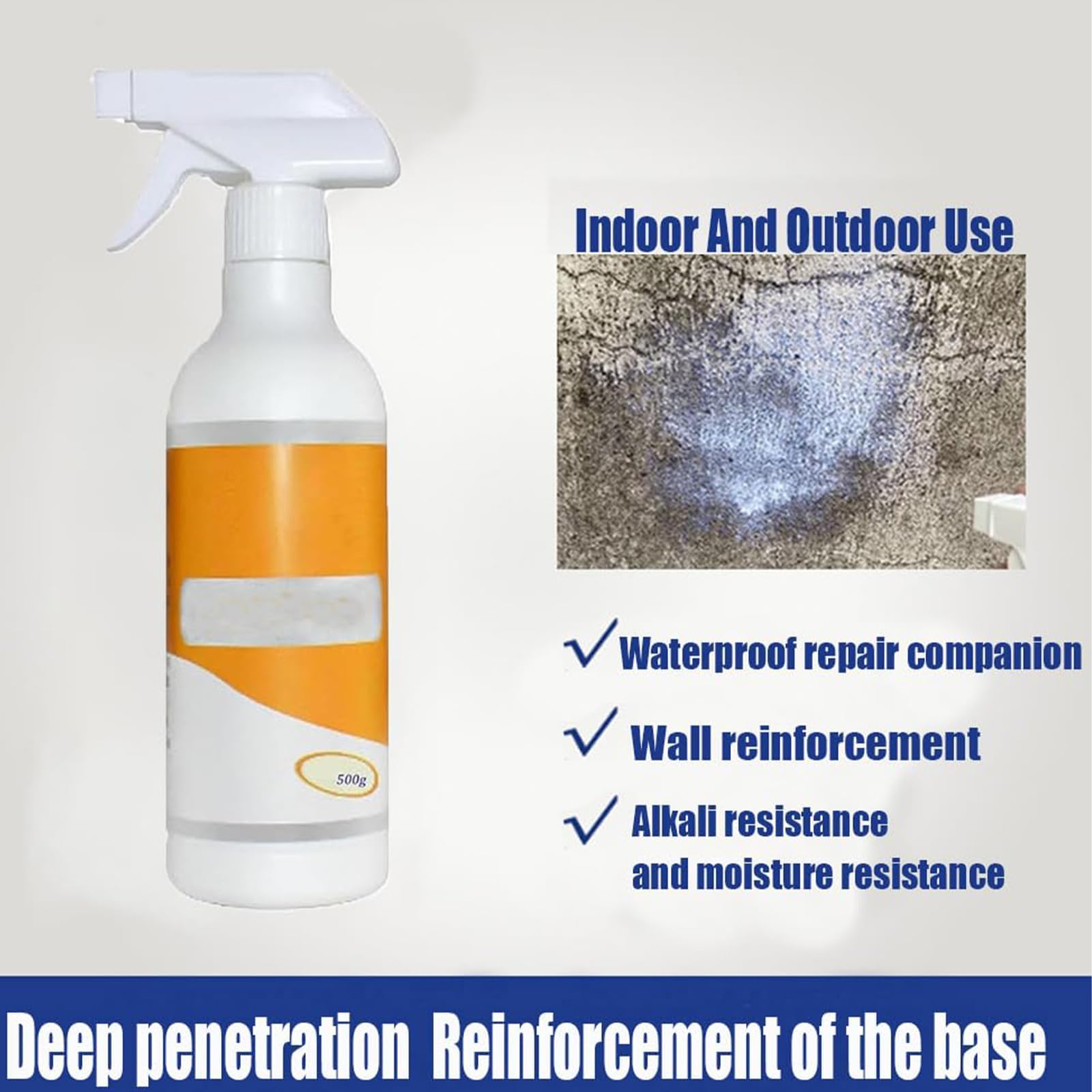 Sand Fixing Agent Spray, Powerful Sand Curing Spray for Wall